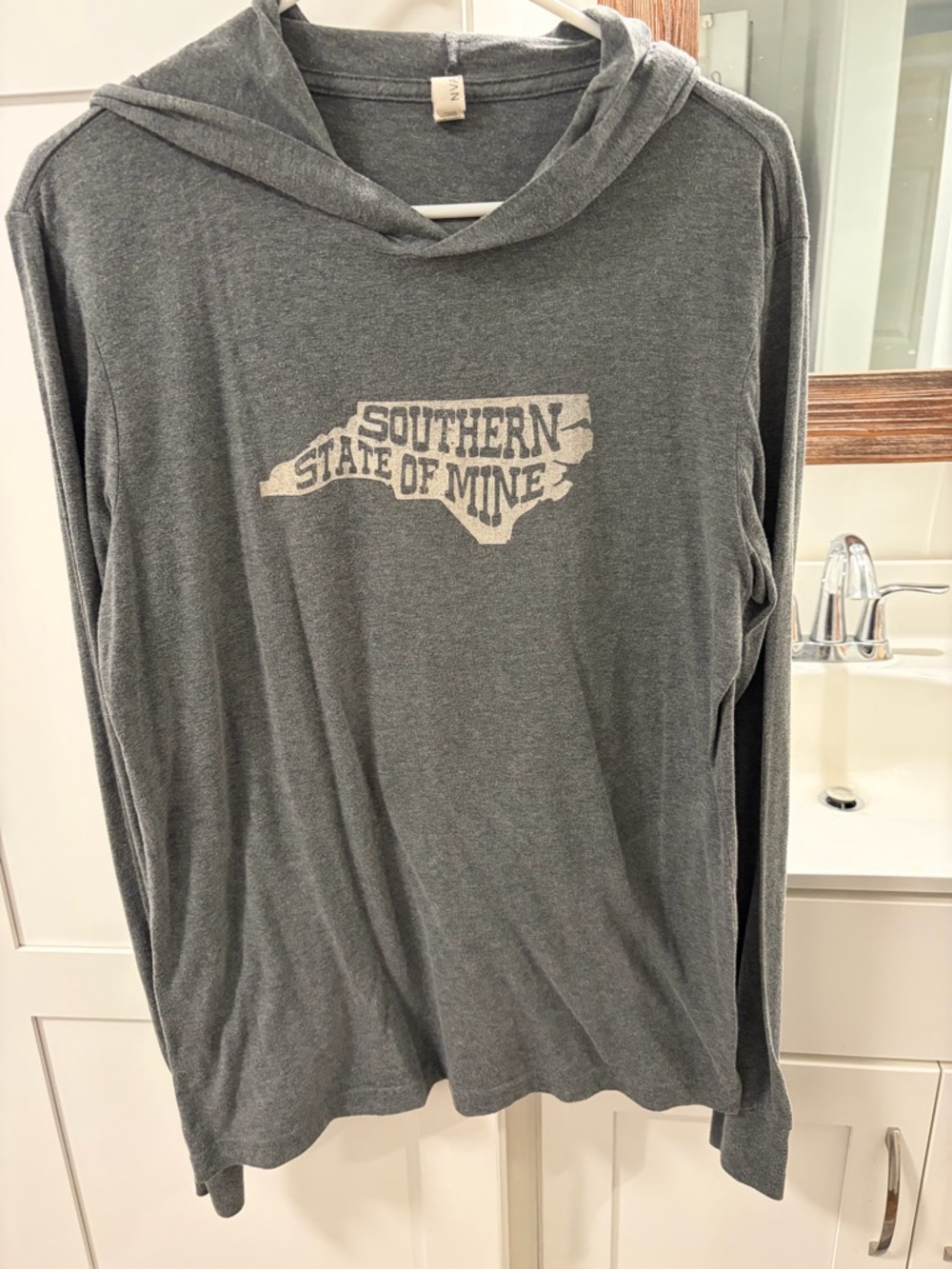 Southern State of Mine Gray Hooded Tee